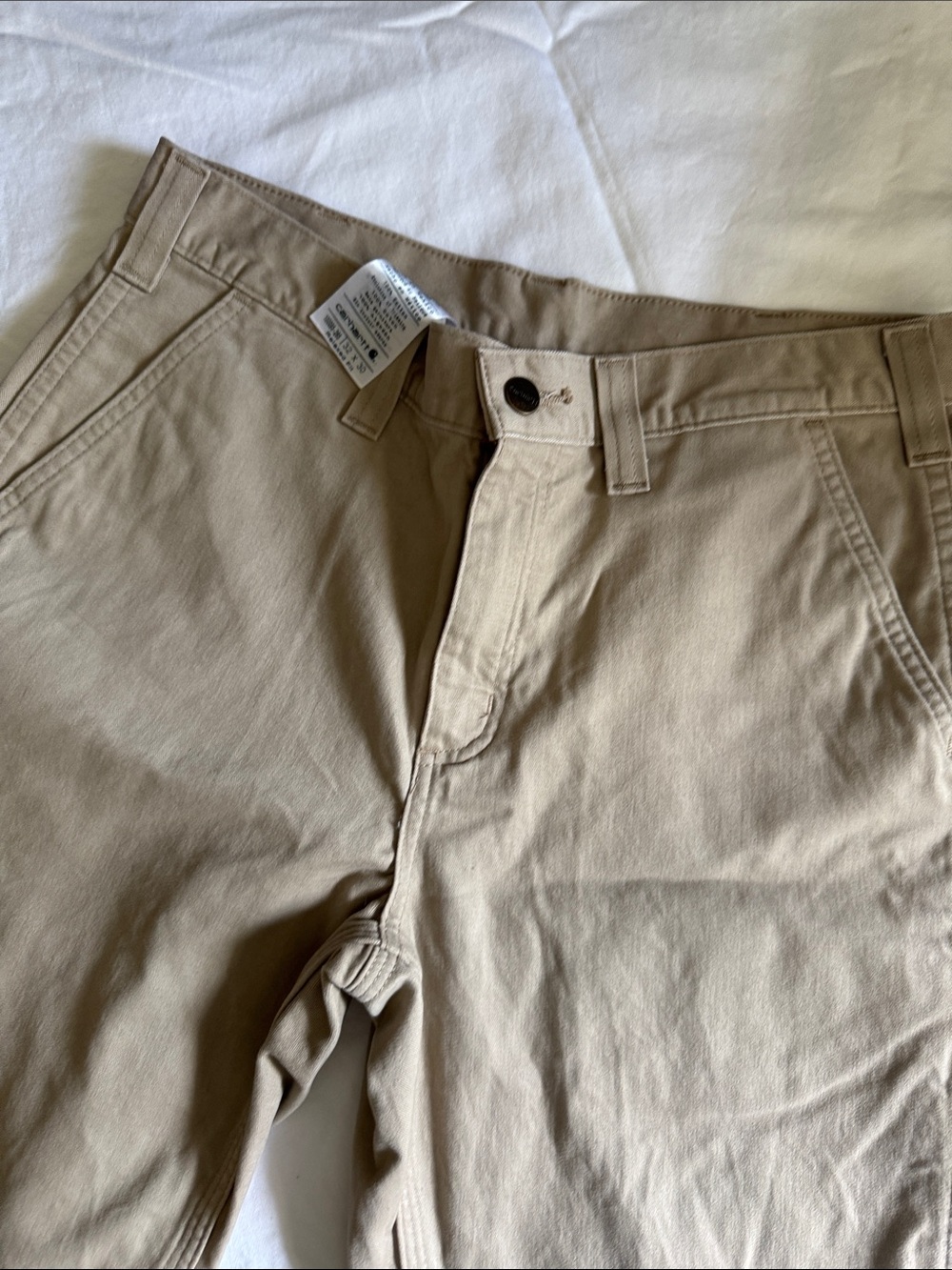 Carhartt Men's Khaki Work Chinos 32x30